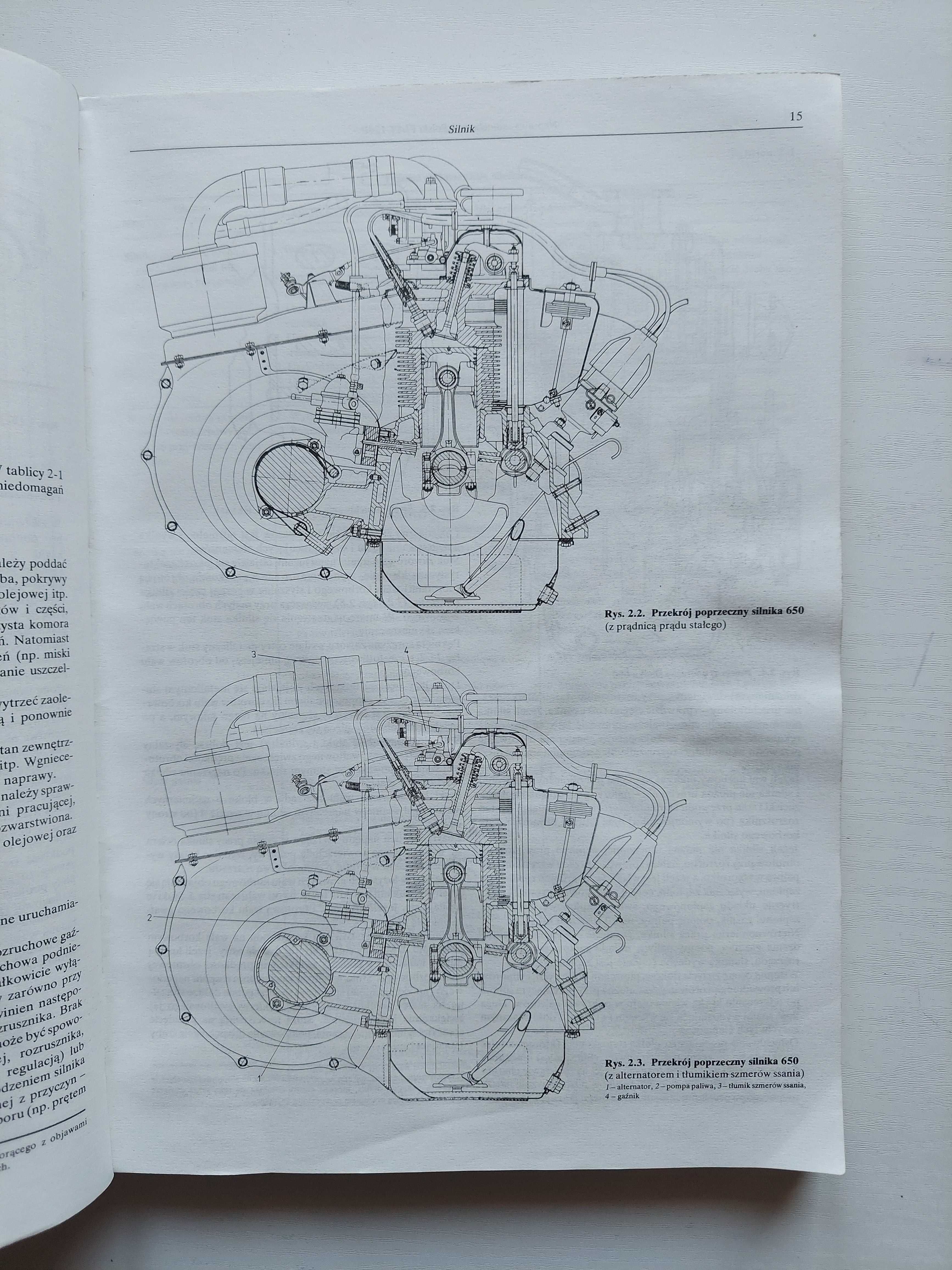 Naprawa samochodów- Fiat 126P- Z.Klimecki i J.Zembowicz (ze schematem)