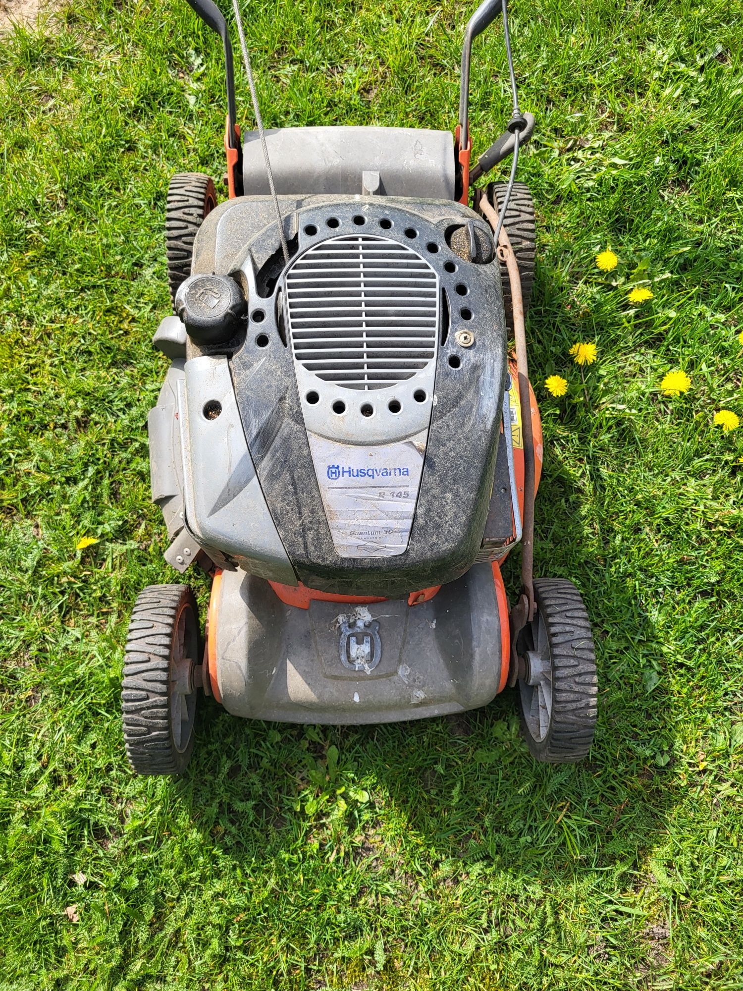 Kosiarka spalinowa husqvarna r 145 silnik briggs&stratton 5,5 km b&s