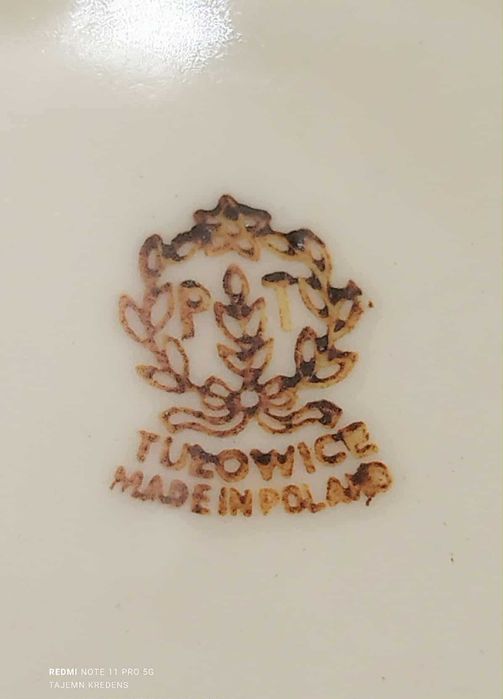 Serwis kawowy Ewa Tułowice proj. L. Kowalska 1959r vintage retro prl