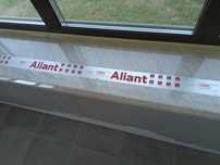 Продам нові пластикові підвіконники Aliant (мрамор) нові 3 шт.