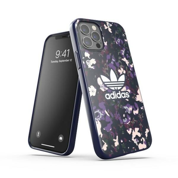 Etui Adidas OR Snap Case Graphic iPhone 12 Pro Liliowy