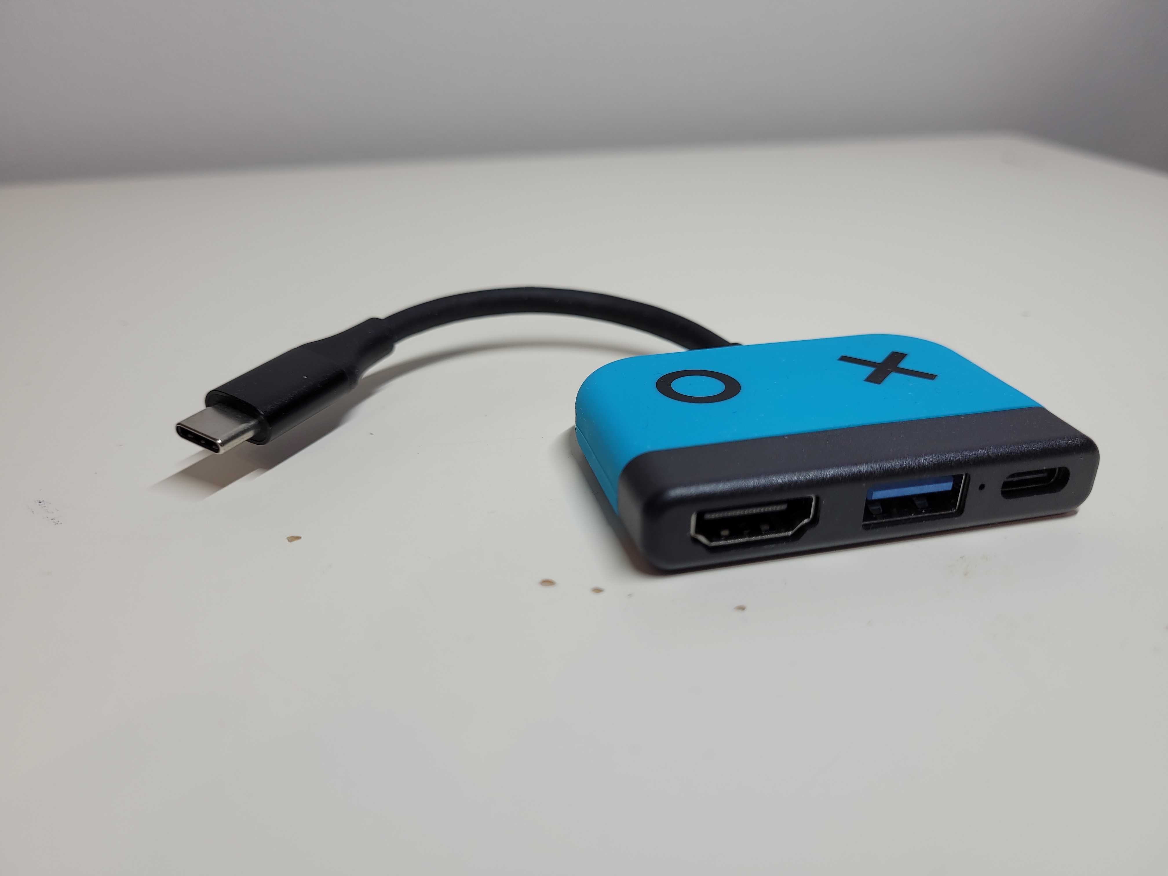 3 w 1 przełącznik dok dla OLED Nintendo Adapter stacja dokująca do NS
