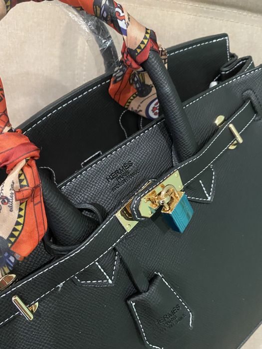 Сумка hermes birkin 35 см чорна