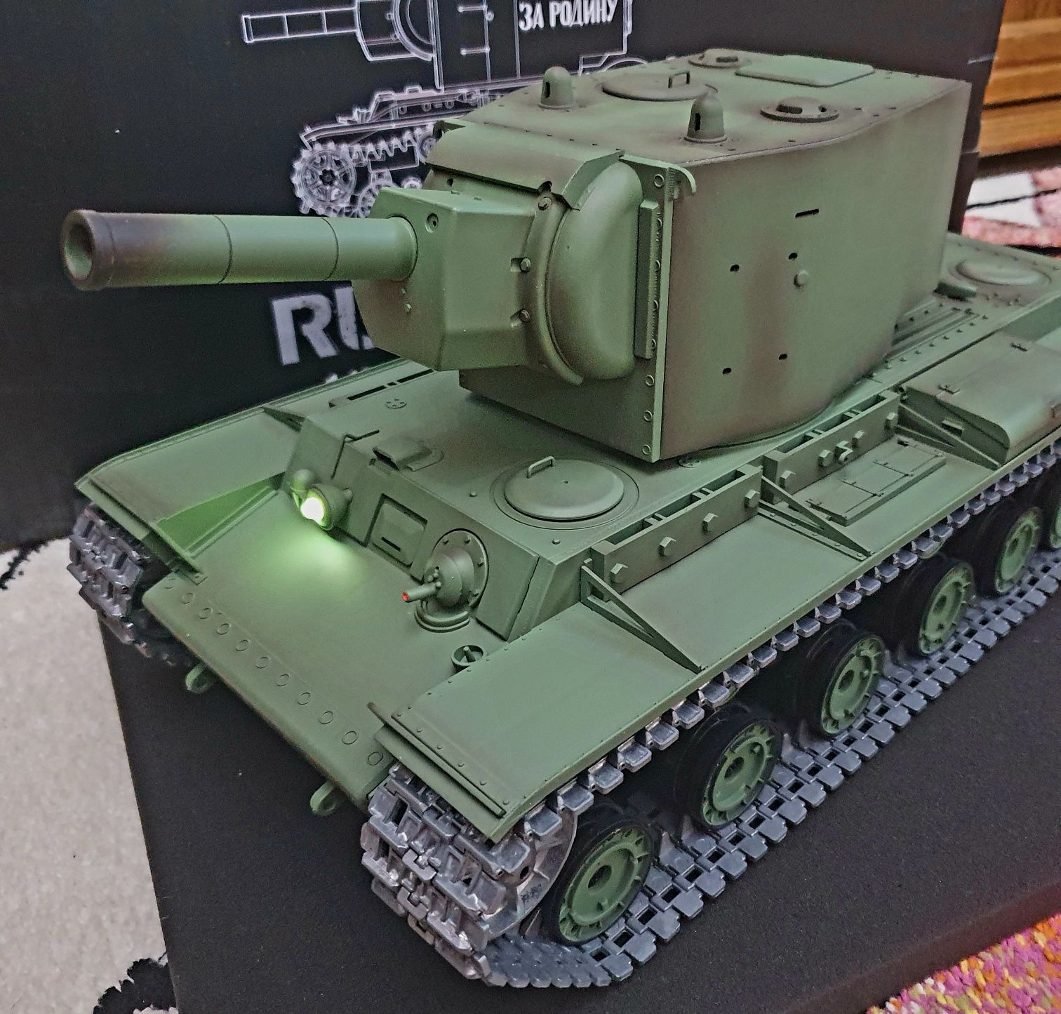 Heng Long czołg 1/16 RC KV2 Nowy Pro