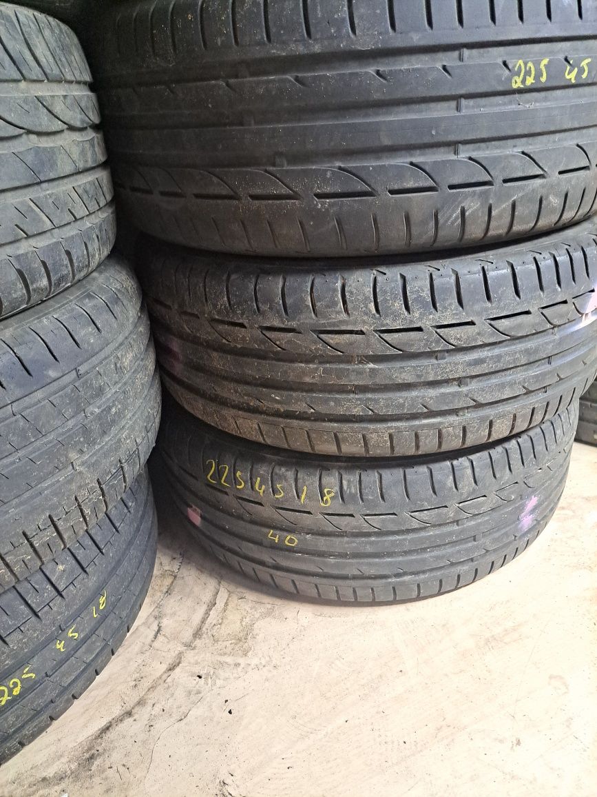 Pneus 225/45/18 Bridgestone,dunlop,continental,michelin, etc