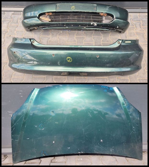 HONDA CIVIC VII MASKA / ZDERZAK