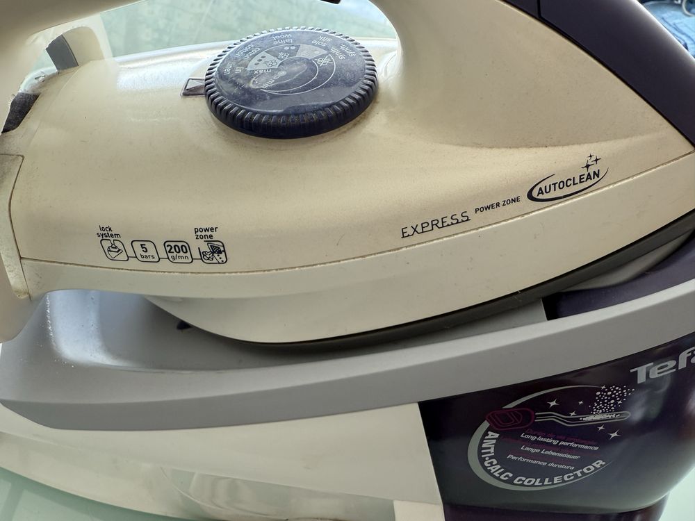 Ferro com Caldeira Tefal express - Funciona bem!