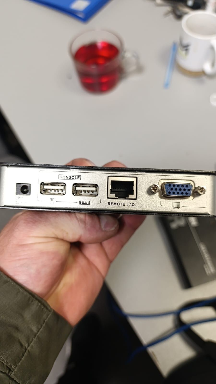 ATEN CE700A-AT-G przedłużacz KVM Nadajnik i odbiornik