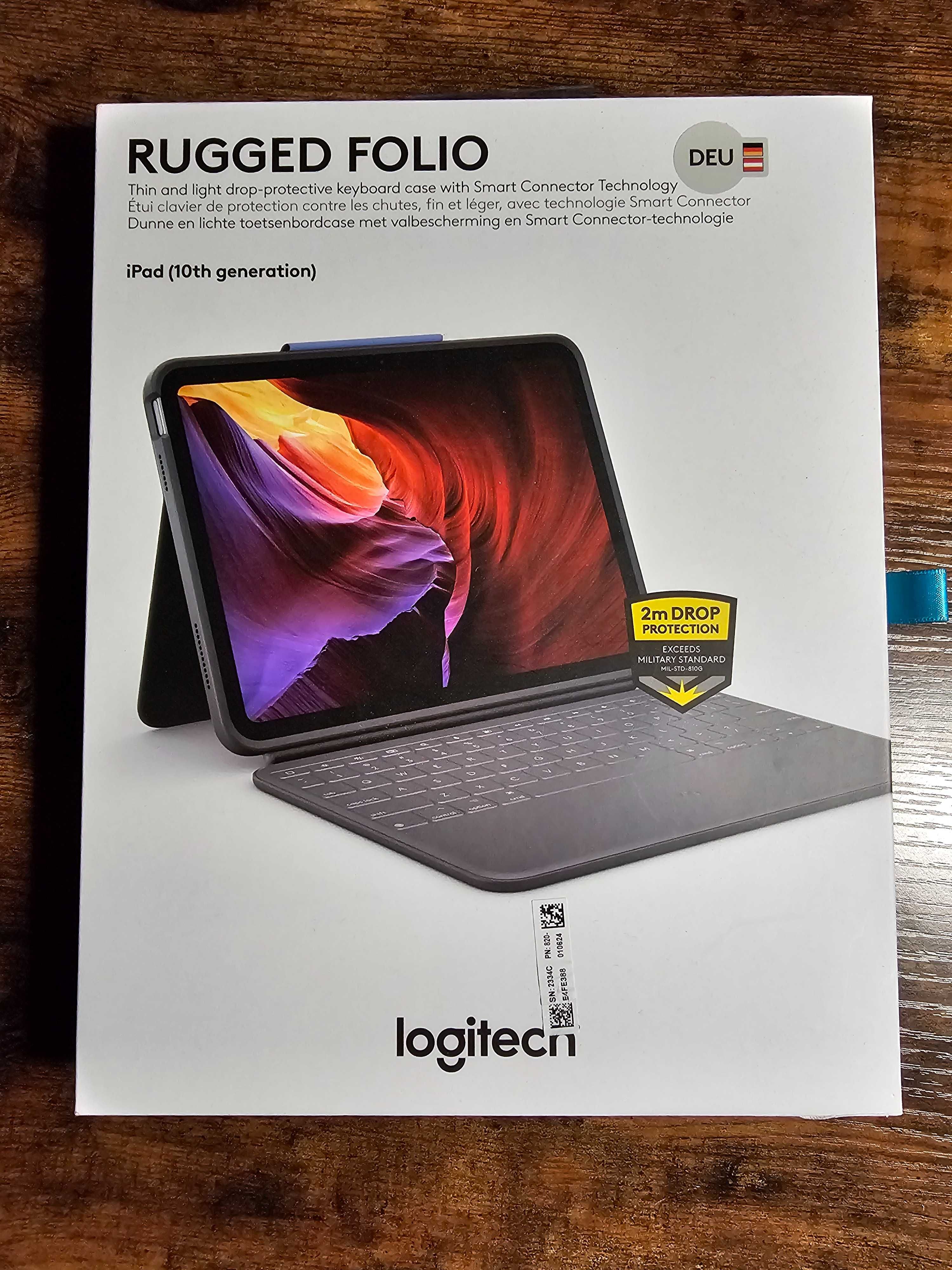 Etui Logitech Rugged Folio do iPada 10. generacji