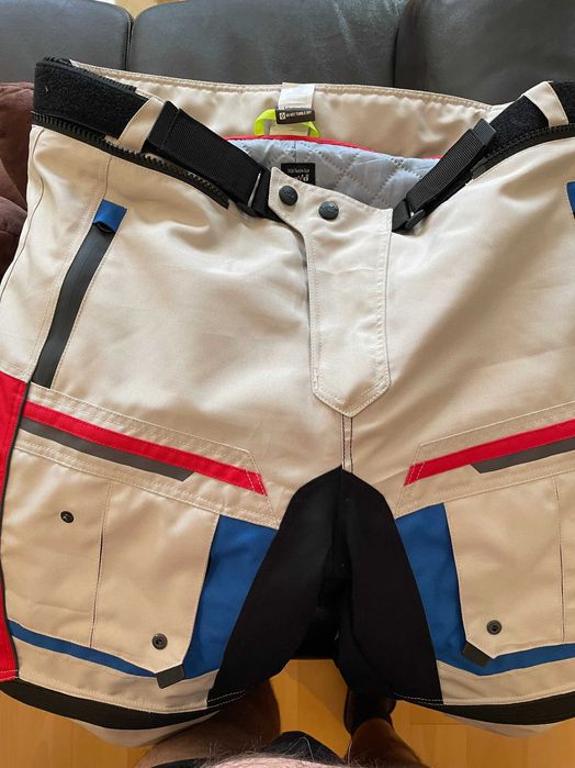 Calças motard XL com forro e impermeáveis LOVO - nunca usadas!!