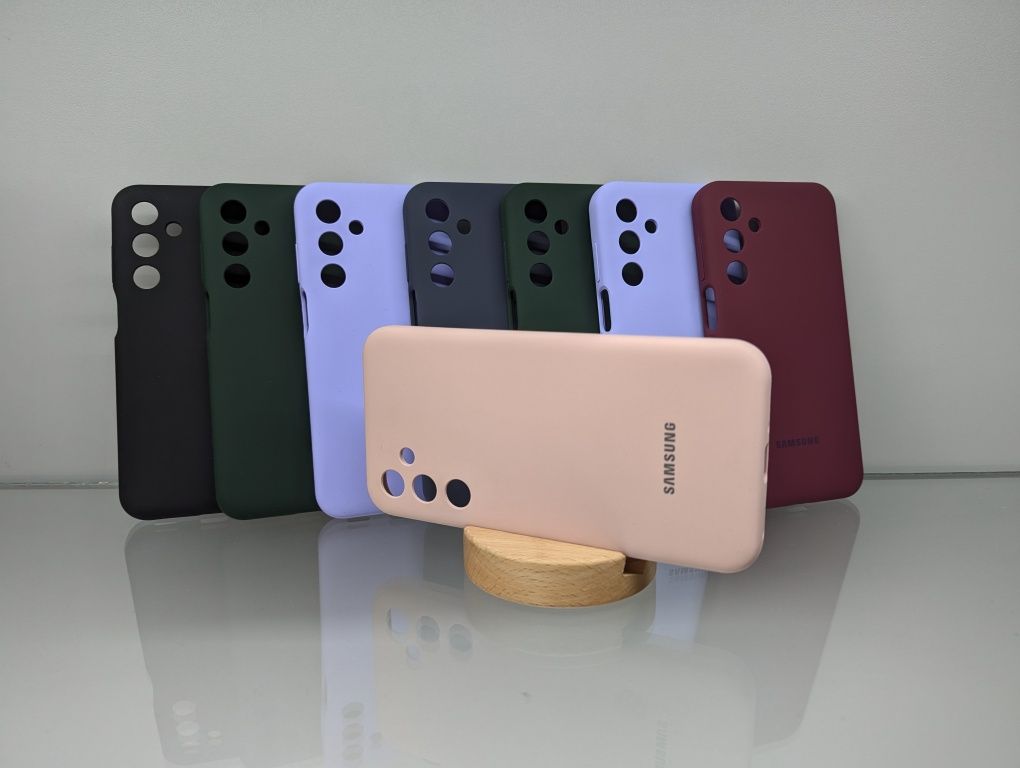 Топ! Samsung M35 Премиум софт тач с логотипом чехол чохол
