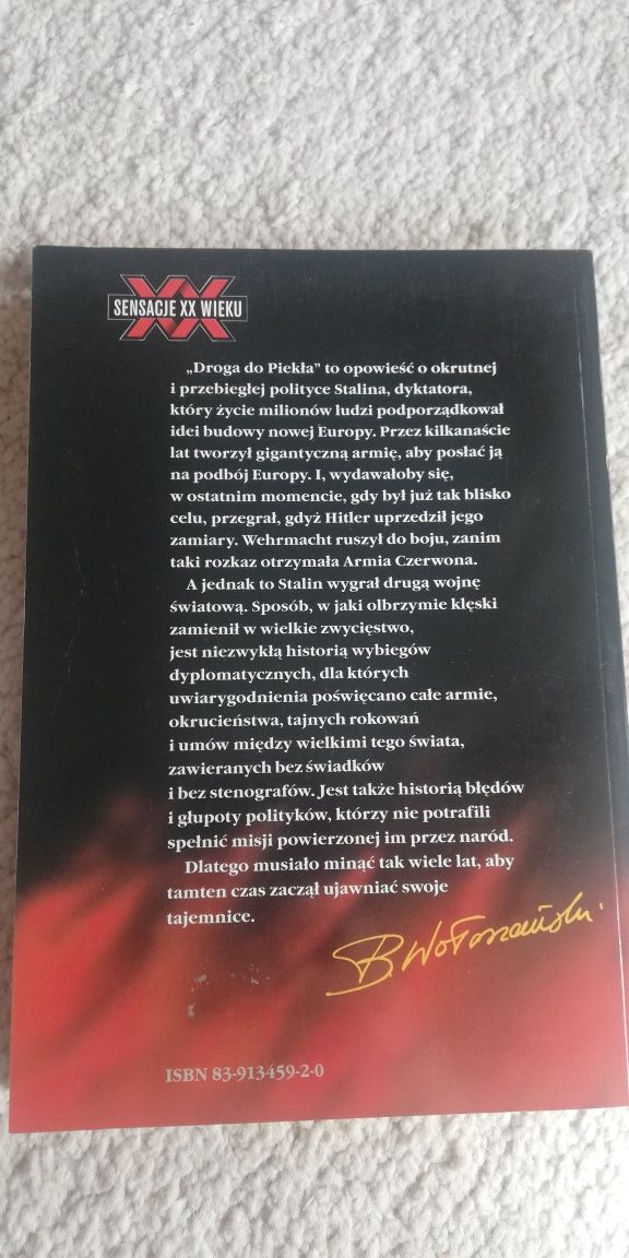 Bogusław Wołoszański Droga do piekła Sensacje XX wieku