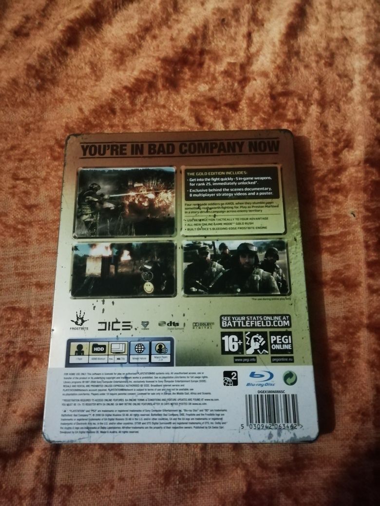 Battlefield Bad Company Golden Edition ps3