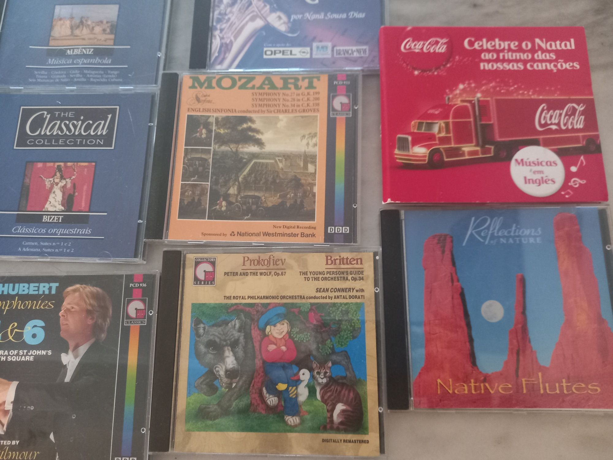 Conjunto de 40 Cds Música Clássica/Outros