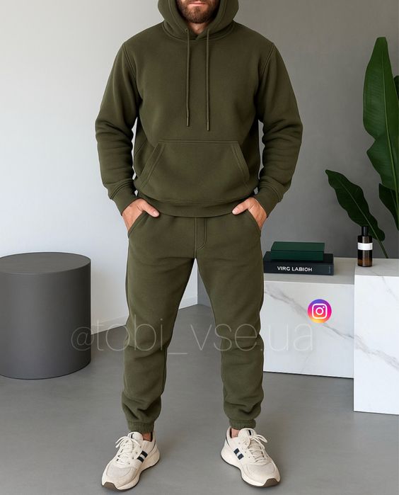 ТЕПЛИЙ‼️ Костюм Фліс Полар худі + штани Чоловічий спортивний Мужской