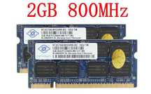 2GB PC2-6400S DDR2 800MHZ Portatil