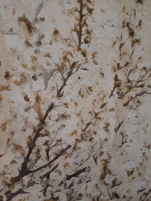 Kraina kwitnącej wiśni - nowoczesny obraz do salonu