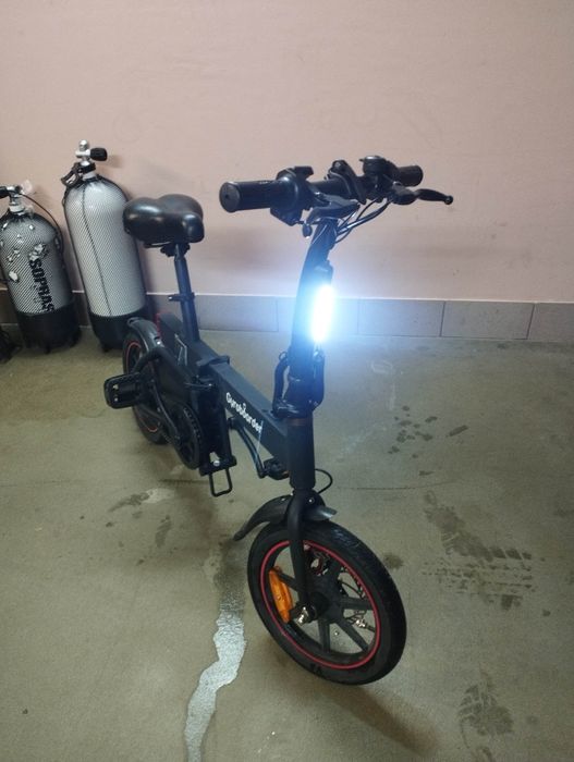 Rower elektryczny składany Gyroboarder