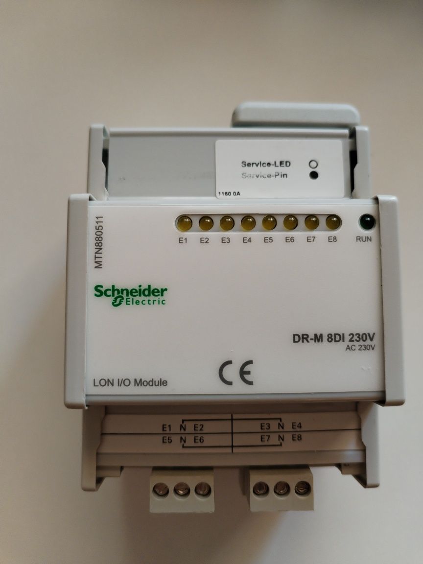 Schneider electric/ EIB - moduły LON I/O, sterowanie światłem, rolety