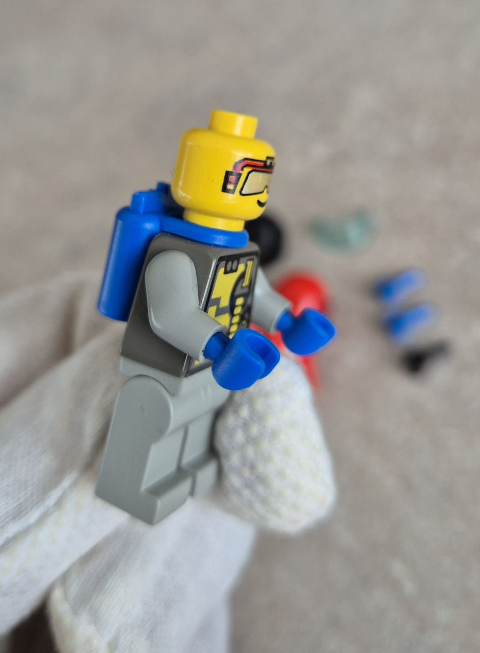 LEGO Space Ludzik Figurka Futuron Blacktron Unitron Spaceman astronaut