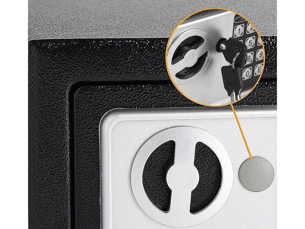Sejf kasetka na zamek elektroniczny cyfrowy szyfr