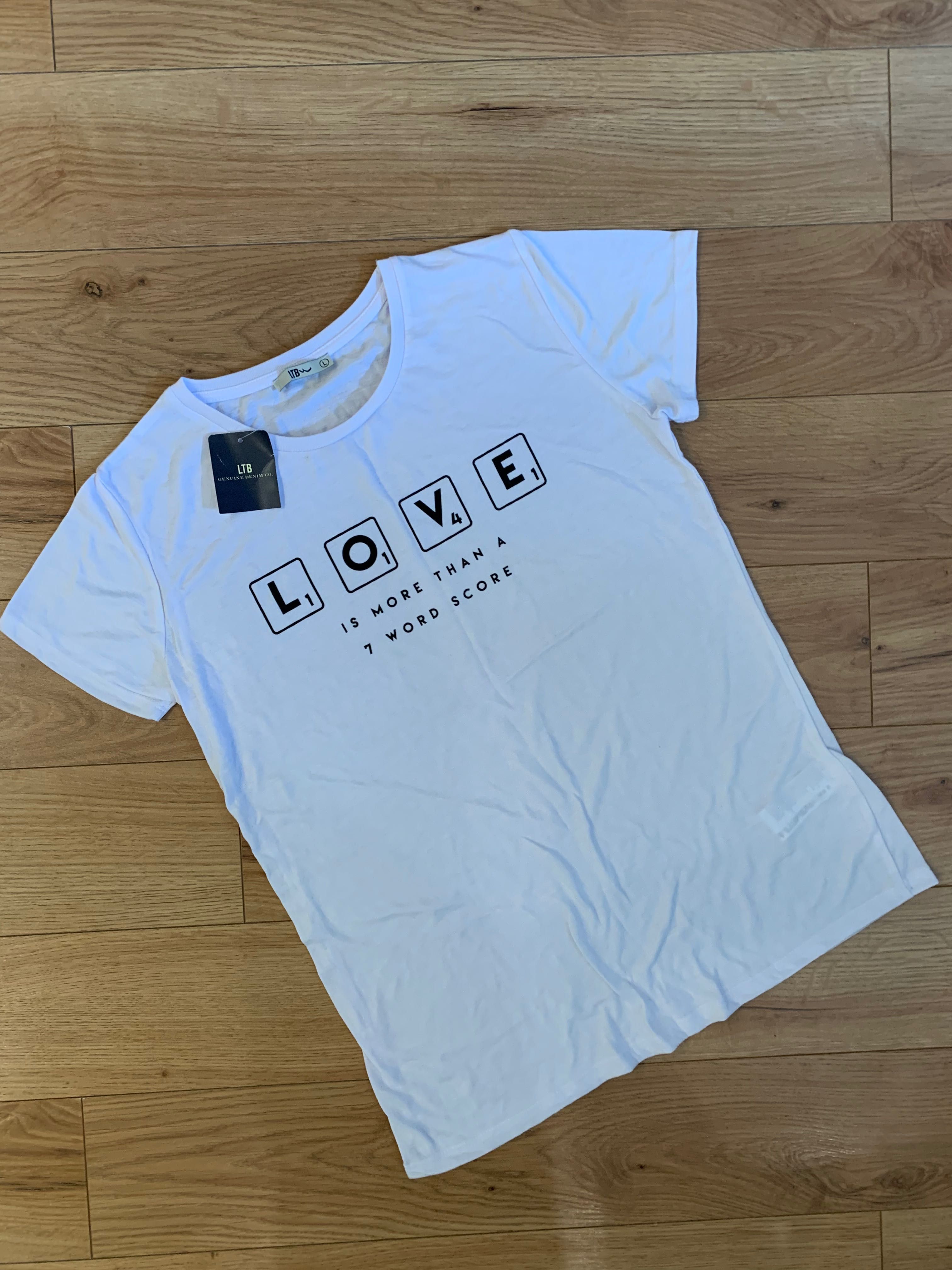 Nowa markowa koszulka damska T-shirt LTB rozmiar L