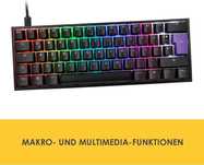 ucky One 2 Mini Mechaniczna klawiatura gamingowa RGB,