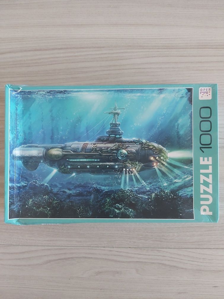 Nemo, Freya Немо, Фрея puzzle 1000 łódź podwodna