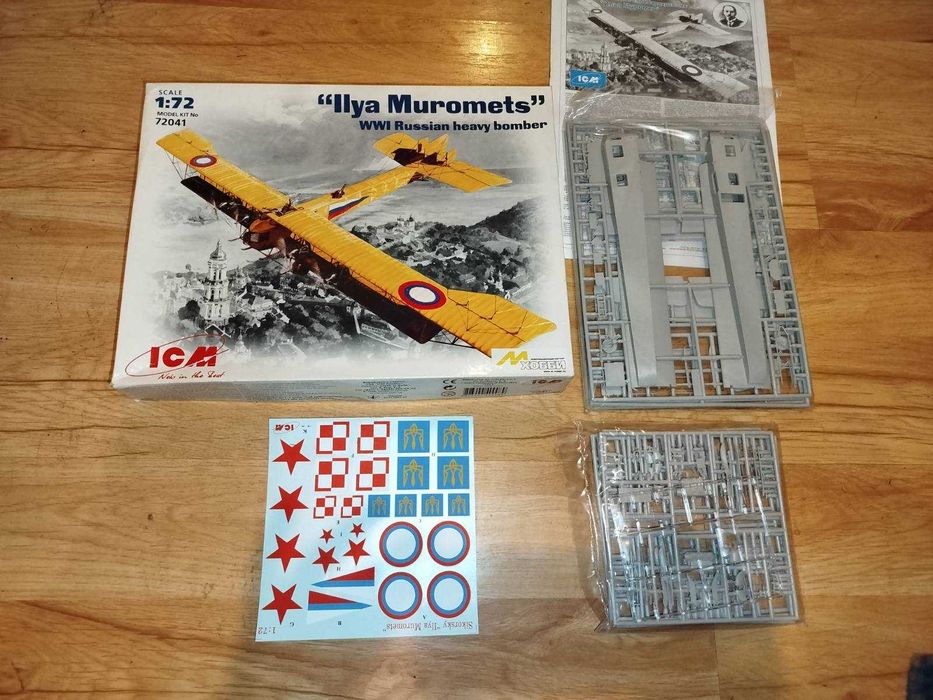 сборная модель.илья муромец