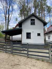 Domek Filip z kominkiem nad jeziorem Warmia-Mazury