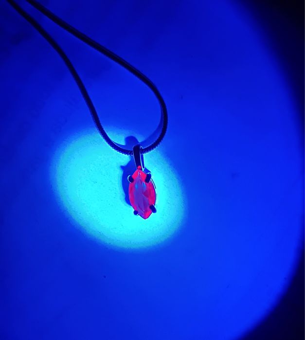 Fio em Prata com Rubi Marquesa 10x5 mm — Certificado