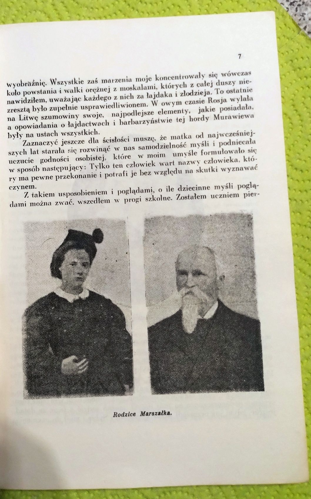 Józef Piłsudski o sobie. reprint z 1929
