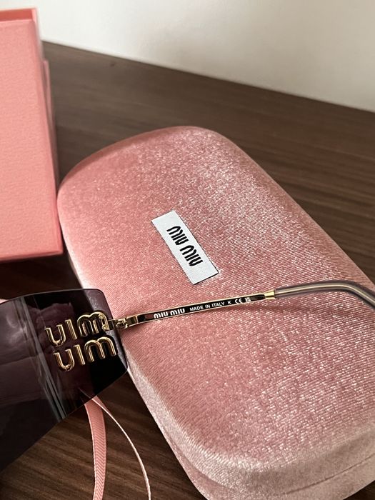 Okulary przeciwsłoneczne miu miu + komplet opakowań!!