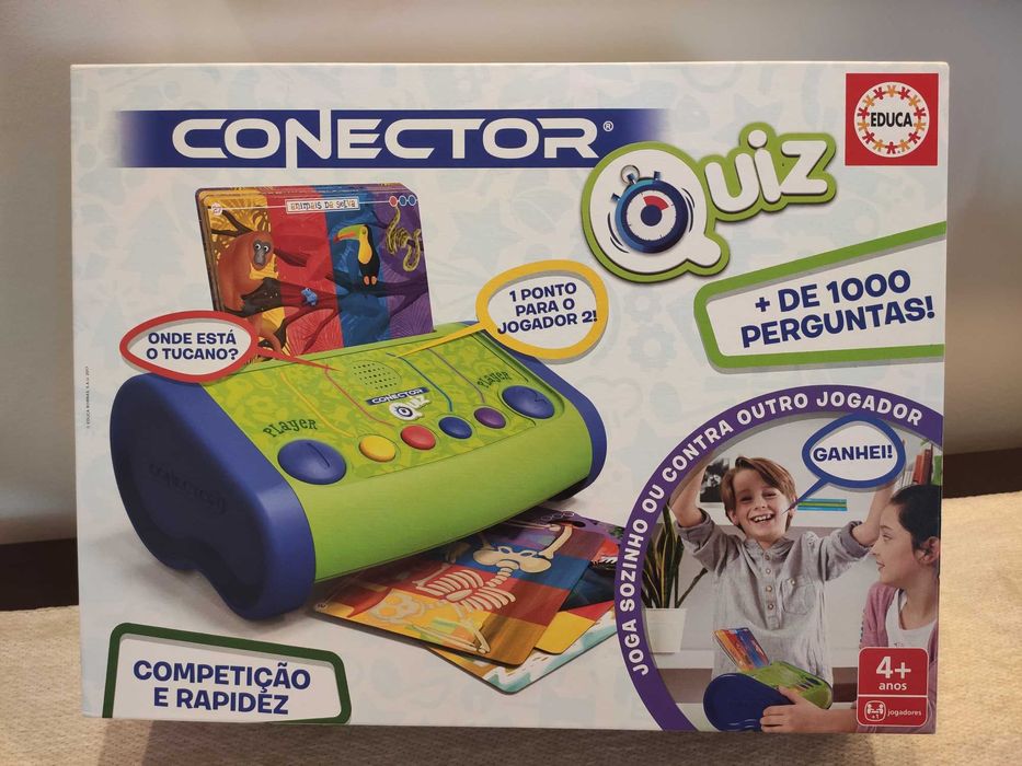 Vendo jogo Quiz Conector Usado 2x - 4 Anos - igual a novo