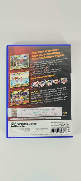 Street Fighter Alpha Anthology - Playstation 2 PS2