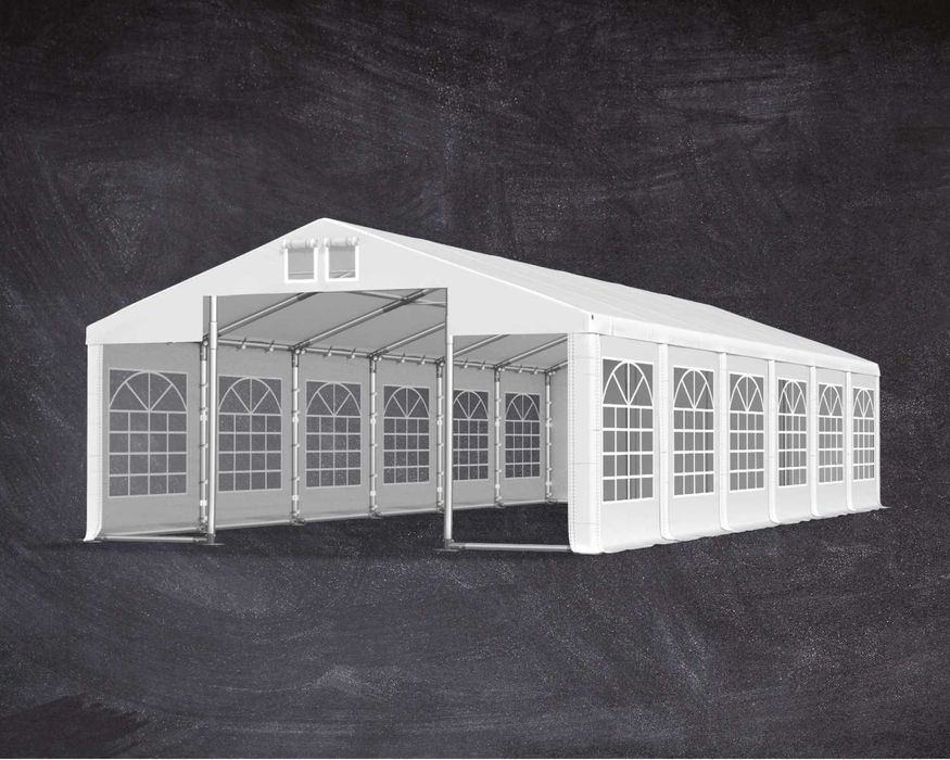 8x12x2m Całoroczny Namiot Cateringowy Pawilon Ogrodowy Imprezowy ISD W
