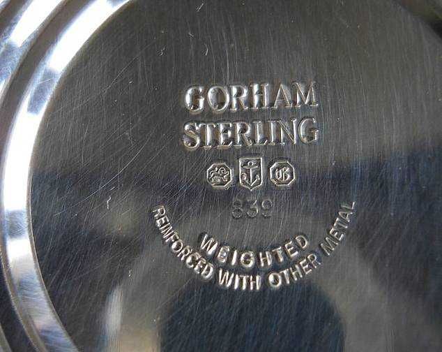 Серебряные подсвечники фирмы "GORHAM STERLING"