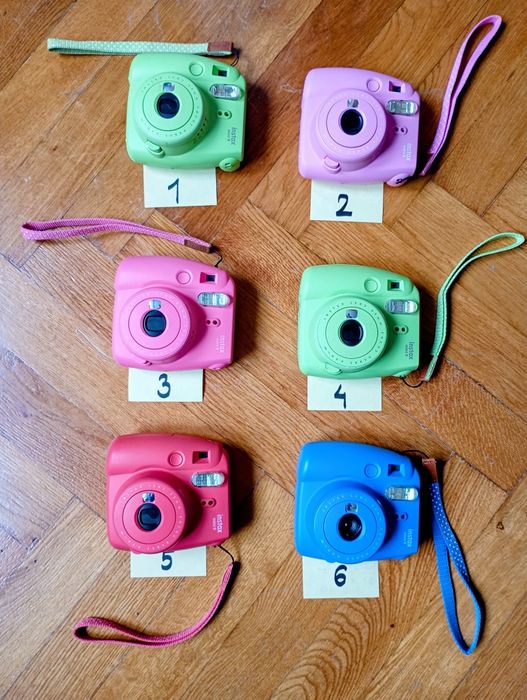 Aparaty fotograficzne Fujifilm Instax 9 mini uszkodzone 6 sztuk