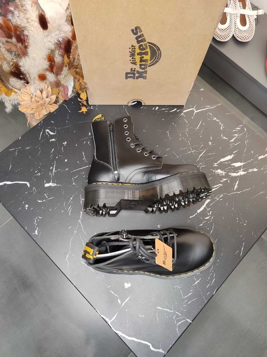Черевики Dr. Martens Jadon Black Polished Smooth