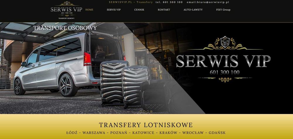 Transfery Lotniskowe - Transport osób. Łódź - Warszawa - Katowice...