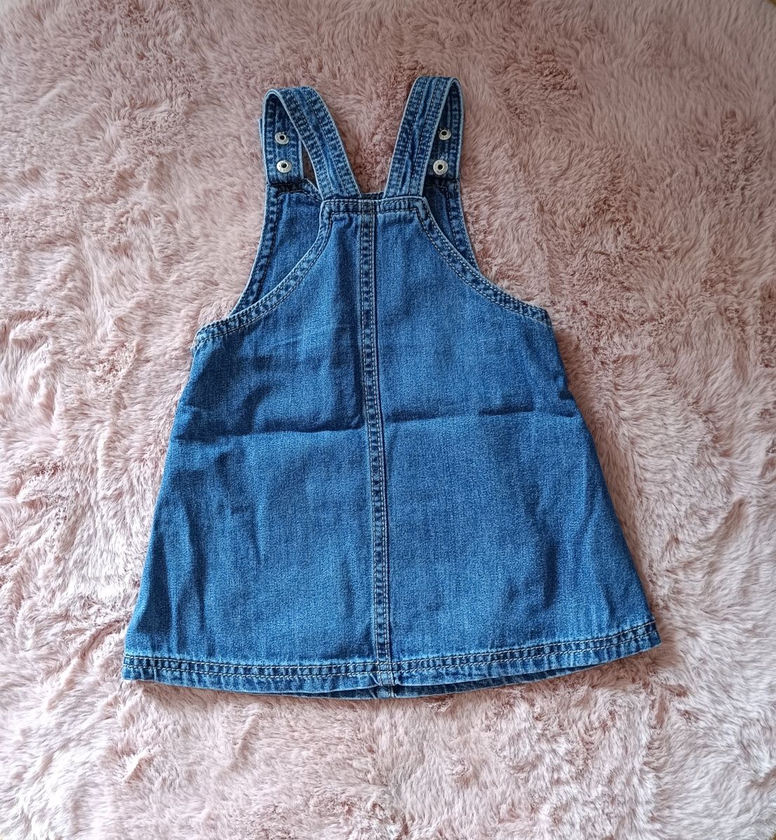 Sukienka jeansowa 80