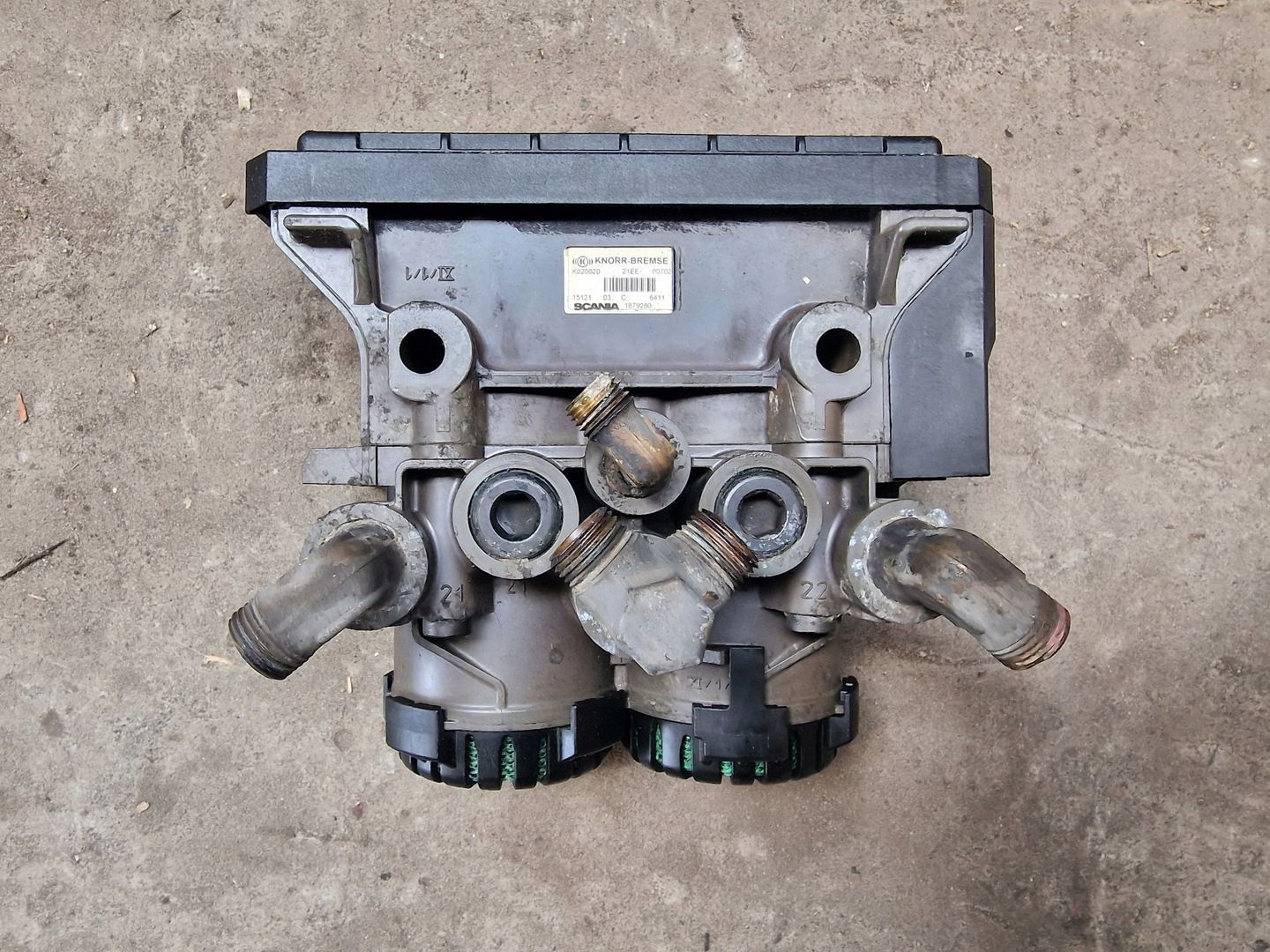 Zawór Modulator EBS Hamulcowy Scania R 1879280