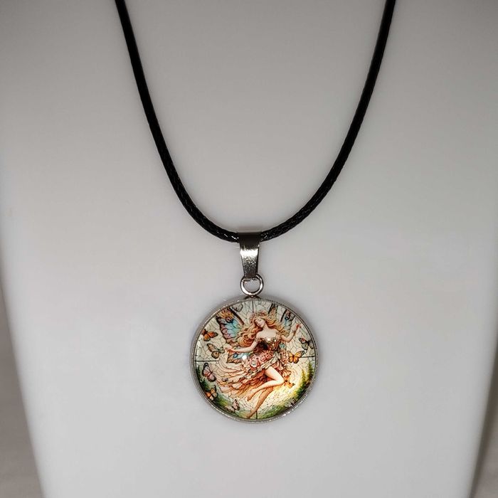 N156 Naszyjnik Wróżka Handmade