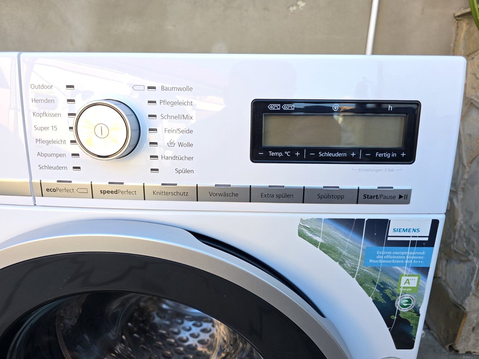 Пральна машина Siemens iQ800 / WM14Y54D на 8 кг привезена з Німеччини