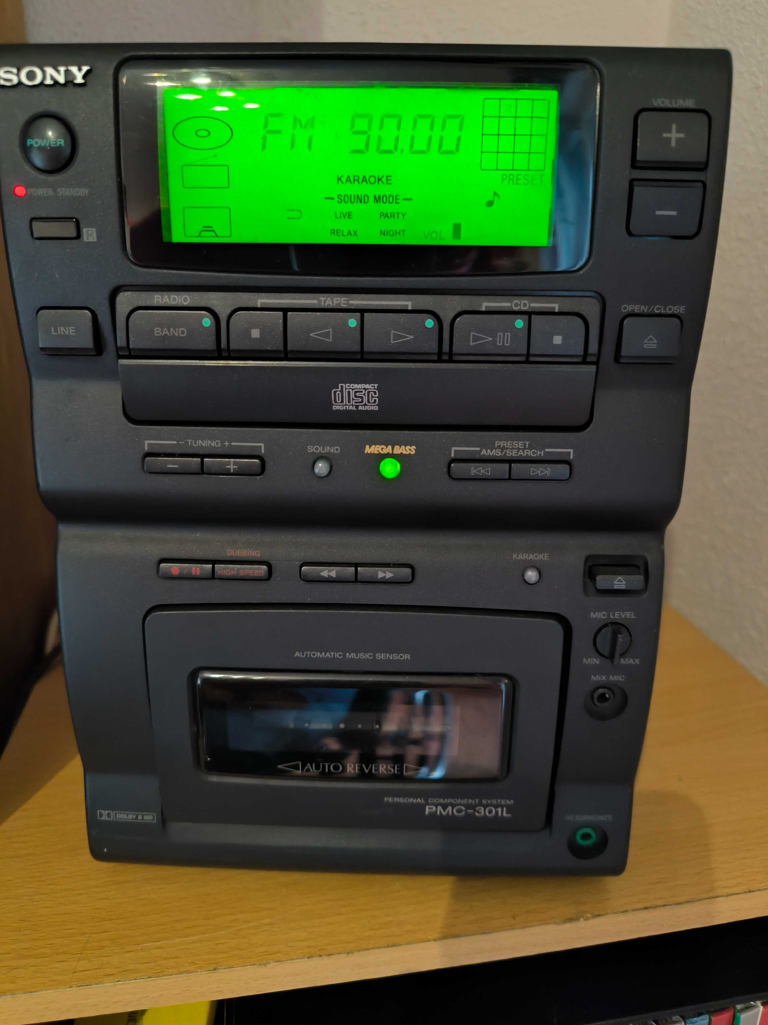 Rádio Wi-Fi SONY PMC-301L sem colunas.