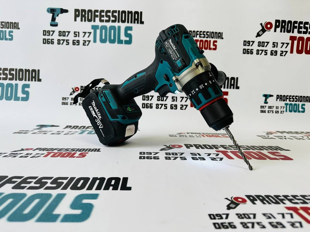 Аккумуляторный Шуруповерт Makita DHP485 36V8A Акумуляторний Шурупокрут