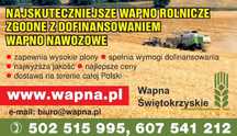 *eko -Wapno Nawozowe Węglanowe, Magnezowe, Kreda -DOTACJE POLSKA I IUE