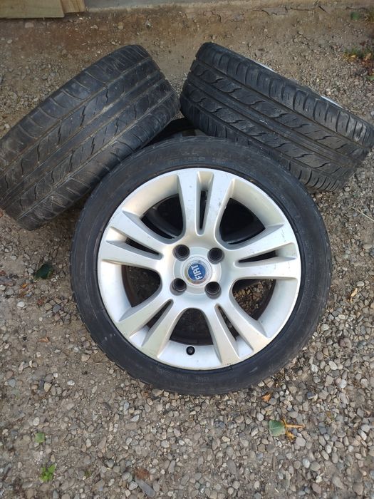 Alufelgi koła 15" 4x100 Opony letnie 195/45/15 Okazja