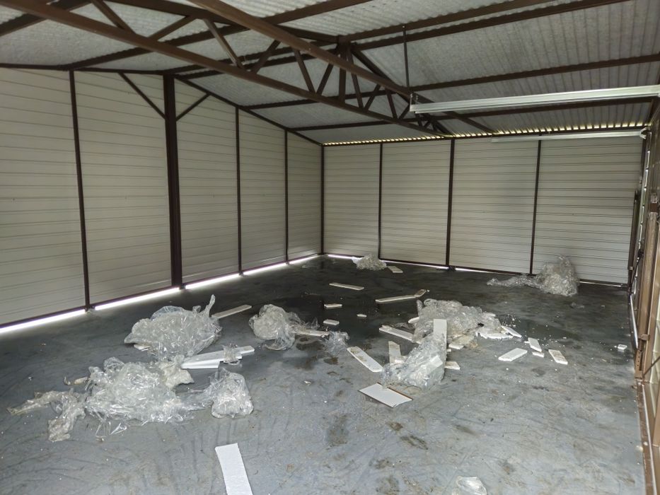 .7x6 POD Garaze Blaszane Garaz Blaszany Blaszak Blaszaki NOWOCZESNY