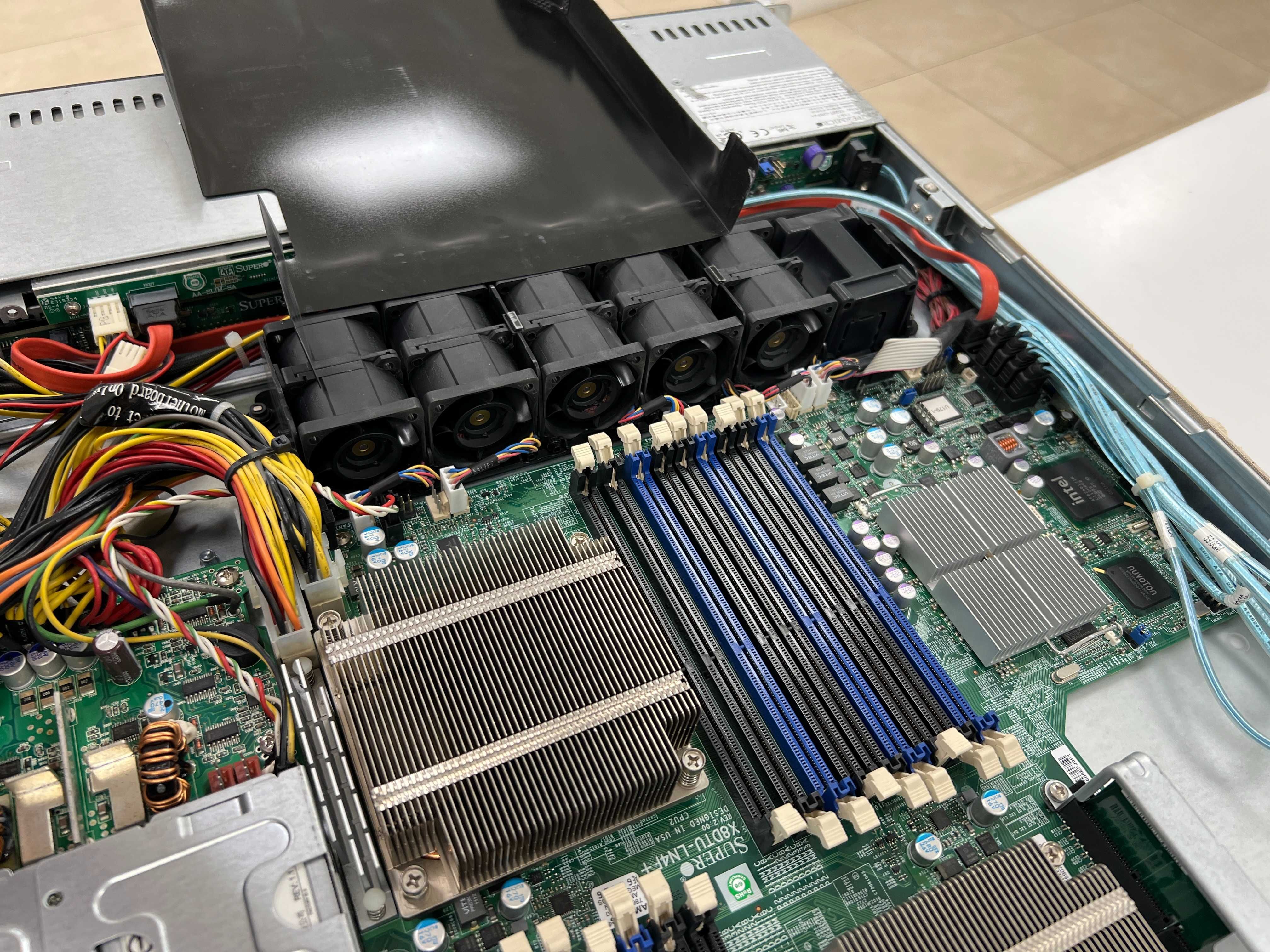 Supermicro CSE-119 8x2.5" SATA X8DTU-LN4F+ сервера